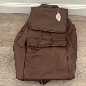 Brown Backpack